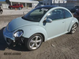 2010 Volkswagen New Beetle Coupe with VIN 3VWRW3AGXAM024854, listed as a Copart auction lot 46086025 with 79,383 mi miles and Salvage Title. Bid and sale history available at carsss.com. Image 1.