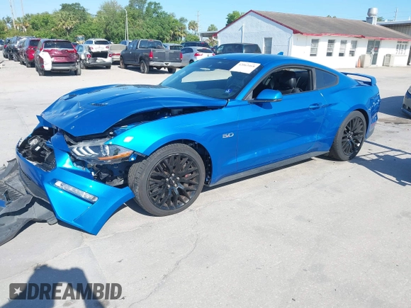 2021 Ford Mustang GT z VIN 1FA6P8CF3M5107238, wystawiony jako IAAI lot #42063468 z przebiegiem 24 887 mil mil oraz . Historia ofert i sprzedaży dostępna na DreamBid. Obrazek 17.