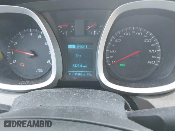 2013 Chevrolet Equinox LT with VIN 1GNFLEEK1DZ118933, listed as a IAAI auction lot 42026032 with 145,466 mi miles and . Bid and sale history available at DreamBid. Image 7.
