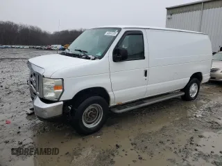 2009 Ford Econoline Cargo with VIN 1FTNE24W19DA36240, listed as a Copart auction lot 43552335 with 150,095 mi miles and Salvage Title. Bid and sale history available at DreamBid. Image 1.