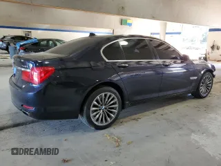 2011 BMW 7 Series 740i with VIN WBAKA4C53BC392488, listed as a Copart auction lot 77876674 with 0 mi miles and Salvage Title. Bid and sale history available at carsss.com. Image 3.