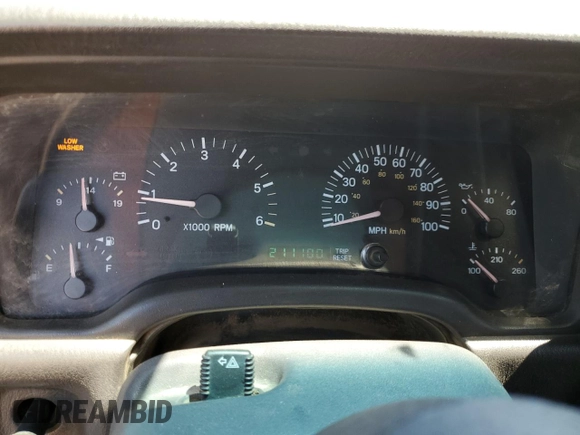 2000 Jeep Cherokee with VIN 1J4FF48S6YL136689, listed as a Copart auction lot 62316245 with 211,100 mi miles and Clean title. Bid and sale history available at DreamBid. Image 9.