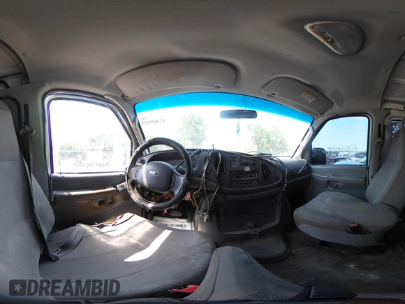 2008 Ford Econoline Cargo Commercial with VIN 1FTNE14W48DA33339, listed as a IAAI auction lot 42469025 with 362,936 mi miles and . Bid and sale history available at DreamBid. Image 18.