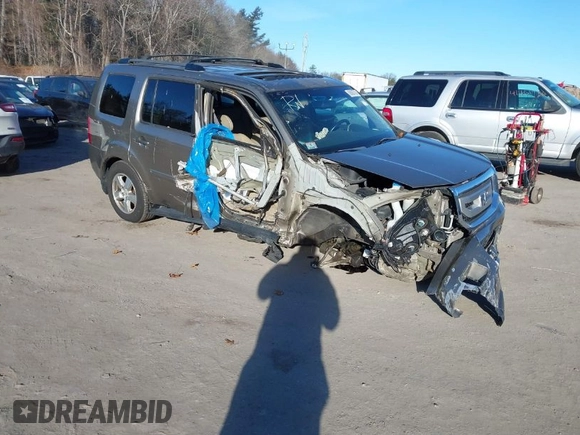 2011 Honda Pilot EX-L with VIN 5FNYF3H64BB030389, listed as a IAAI auction lot 41514251 with 100,666 mi miles and . Bid and sale history available at DreamBid. Image 1.
