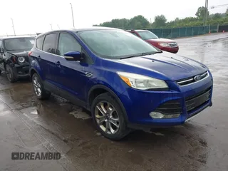 2013 Ford Escape SEL with VIN 1FMCU9HX3DUC92437, listed as a IAAI auction lot 42750332 with 225,466 mi miles and . Bid and sale history available at DreamBid. Image 1.