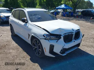 2022 BMW X3 M with VIN 5YM13EC05N9J35019, listed as a IAAI auction lot 42303329 with 44,972 mi miles and . Bid and sale history available at DreamBid. Image 6.