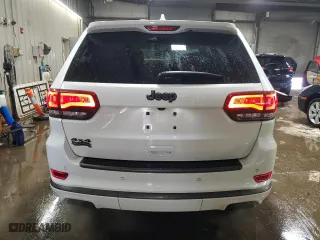 2021 Jeep Grand Cherokee Overland with VIN 1C4RJFCGXMC527435, listed as a Copart auction lot 49642405 with 84,485 mi miles and Salvage Title. Bid and sale history available at carsss.com. Image 6.