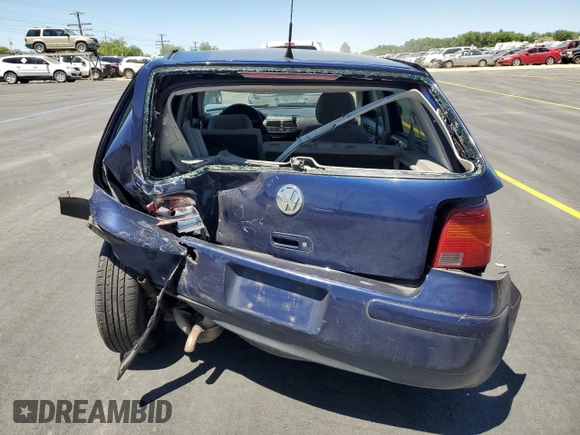 2001 Volkswagen Golf GLS с VIN 9BWGT61J914057698, выставлен на аукционе Copart как лот 58576605 с пробегом 270 209 миль миль и Списание • Salvage title. История ставок и продаж доступна на DreamBid. Изображение 6.