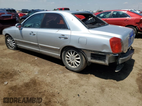 2004 Hyundai XG z VIN KMHFU45E64A320817, wystawiony jako Copart lot #58951955 z przebiegiem 179 978 mil mil oraz Nie do naprawy • Non repairable. Historia ofert i sprzedaży dostępna na DreamBid. Obrazek 2.