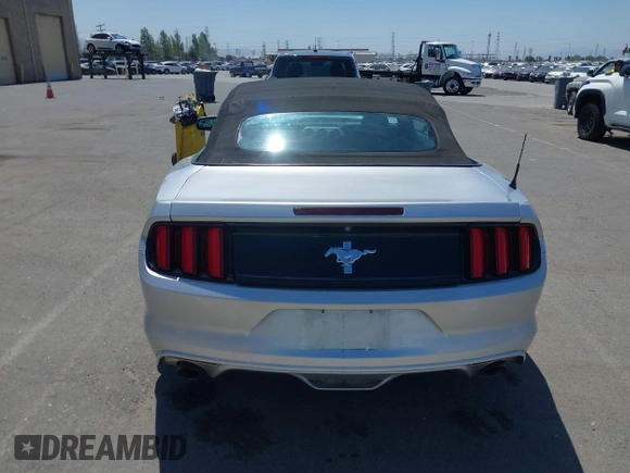 2015 Ford Mustang V6 with VIN 1FATP8EMXF5418893, listed as a IAAI auction lot 42396710 with 103,560 mi miles and . Bid and sale history available at DreamBid. Image 15.