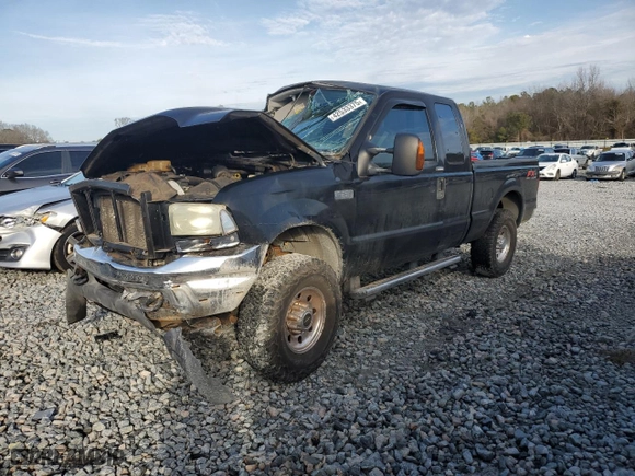 2004 Ford Super Duty F-250 XL with VIN 1FTNX21L14EA69584, listed as a Copart auction lot 42533375 with 132,559 mi miles and Salvage Title. Bid and sale history available at carsss.com. Image 1.