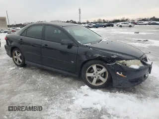 2005 Mazda 6 Sport S with VIN 1YVHP80D155M71207, listed as a Copart auction lot 41487445 with 236,990 mi miles and Salvage Title. Bid and sale history available at DreamBid. Image 4.