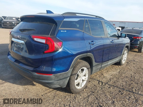 2022 GMC Terrain SLE z VIN 3GKALMEV2NL210055, wystawiony jako IAAI lot #42024177 z przebiegiem 62 391 mil mil oraz . Historia ofert i sprzedaży dostępna na DreamBid. Obrazek 4.
