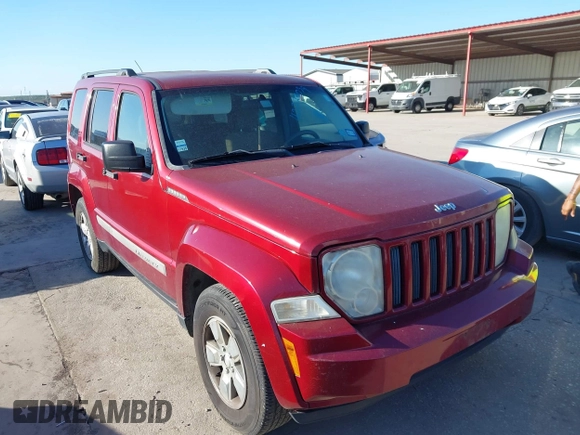 2012 Jeep Liberty Sport with VIN 1C4PJLAK0CW144873, listed as a IAAI auction lot 42228039 with 165,664 mi miles and . Bid and sale history available at carsss.com. Image 1.