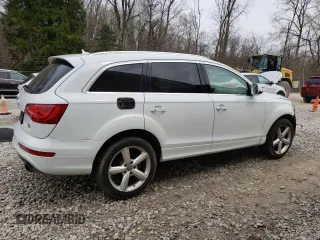 2015 Audi Q7 3.0T S line Prestige with VIN WA1DGBFE5FD008747, listed as a Copart auction lot 53045665 with 76,971 mi miles and Salvage Title. Bid and sale history available at carsss.com. Image 3.