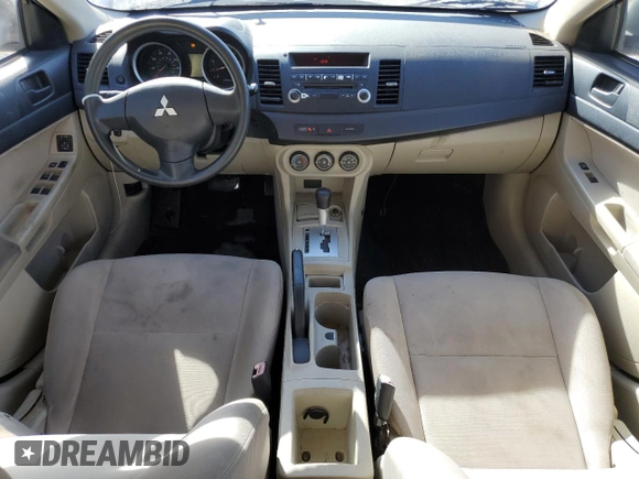 2010 Mitsubishi Lancer DE with VIN JA32U1FU9AU006742, listed as a Copart auction lot 48222175 with 110,989 mi miles and Salvage Title. Bid and sale history available at carsss.com. Image 8.