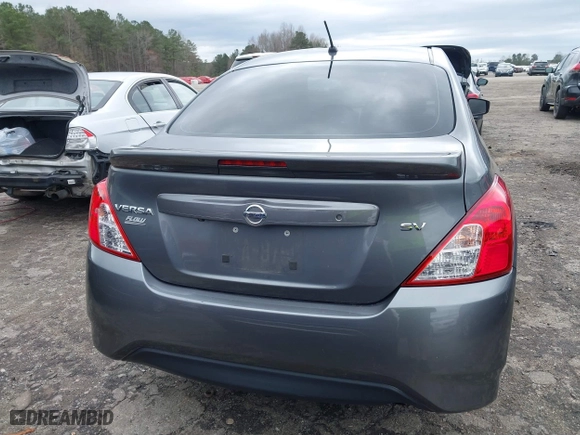 2019 Nissan Versa Sedan SV with VIN 3N1CN7AP4KL831867, listed as a IAAI auction lot 41807271 with 125,421 mi miles. Bid and sale history available at carsss.com. Image 16.