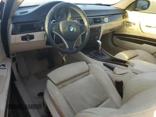 2011 BMW 3 Series 328i with VIN WBAKE3C58BE558183, listed as a Copart auction lot 46432805 with 107,705 mi miles and Salvage Title. Bid and sale history available at carsss.com. Image 8.
