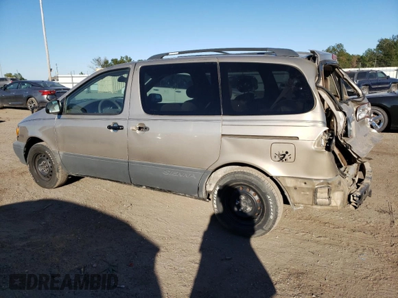 2001 Toyota Sienna LE with VIN 4T3ZF13C01U359721, listed as a Copart auction lot 75899494 with 280,173 mi miles and Salvage Title. Bid and sale history available at carsss.com. Image 2.