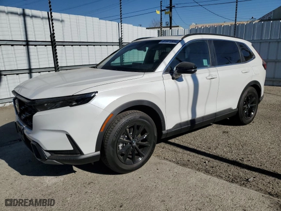 2025 Honda CR-V Hybrid Sport with VIN 7FARS5H50SE013810, listed as a Copart auction lot 81971504 with 1,148 mi miles and Salvage Title. Bid and sale history available at carsss.com. Image 1.