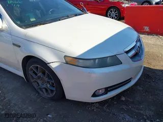 2008 Acura TL Type-S with VIN 19UUA76538A042552, listed as a IAAI auction lot 41973745 with 141,295 mi miles. Bid and sale history available at carsss.com. Image 6.