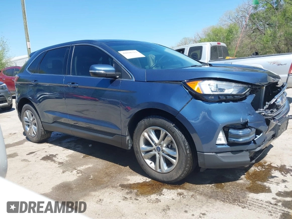 2019 Ford Edge SEL with VIN 2FMPK4J94KBC26939, listed as a IAAI auction lot 42028312 with 43,707 mi miles and . Bid and sale history available at DreamBid. Image 13.