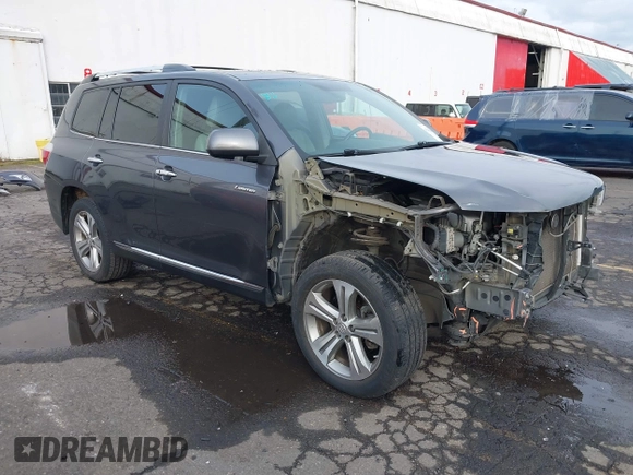 2011 Toyota Highlander Limited with VIN 5TDDK3EH0BS049761, listed as a IAAI auction lot 41484436 with 151,979 mi miles and . Bid and sale history available at DreamBid. Image 1.