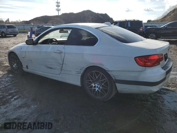 2012 BMW 3 Series 328i xDrive with VIN WBAKF5C53CE657617, listed as a Copart auction lot 43428375 with 121,295 mi miles and Salvage Title. Bid and sale history available at carsss.com. Image 2.