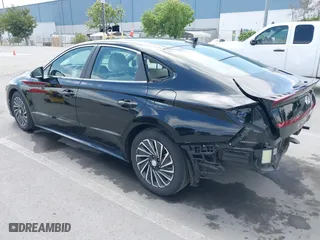 2023 Hyundai Sonata Hybrid Limited with VIN KMHL54JJ0PA061460, listed as a IAAI auction lot 42081519 with 54,624 mi miles. Bid and sale history available at carsss.com. Image 3.