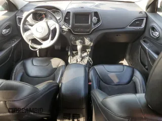 2020 Jeep Cherokee Latitude Plus with VIN 1C4PJLLB2LD623868, listed as a Copart auction lot 50224685 with 128,507 mi miles and Salvage title. Bid and sale history available at DreamBid. Image 8.