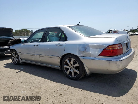 2002 Acura RL with VIN JH4KA96532C005514, listed as a Copart auction lot 59816415 with 166,491 mi miles and Salvage title. Bid and sale history available at DreamBid. Image 2.