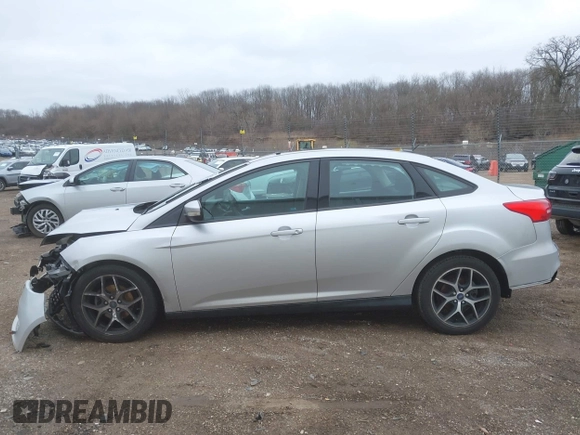 2017 Ford Focus SEL with VIN 1FADP3H20HL209209, listed as a IAAI auction lot 41921883 with 155,611 mi miles. Bid and sale history available at carsss.com. Image 14.