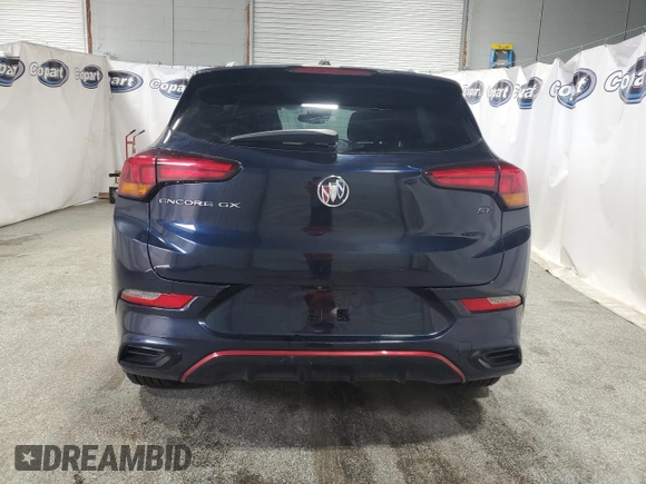 2020 Buick Encore GX Select with VIN KL4MMDSL9LB072998, listed as a Copart auction lot 61857115 with 132,700 mi miles and Clean title. Bid and sale history available at DreamBid. Image 6.