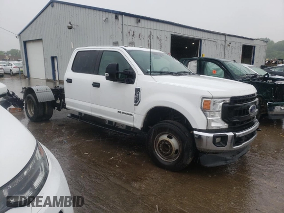 2022 Ford F-350 XL with VIN 1FT8W3DT9NEC54131, listed as a Copart auction lot 58388605 with 322,061 mi miles and Clean title. Bid and sale history available at DreamBid. Image 4.