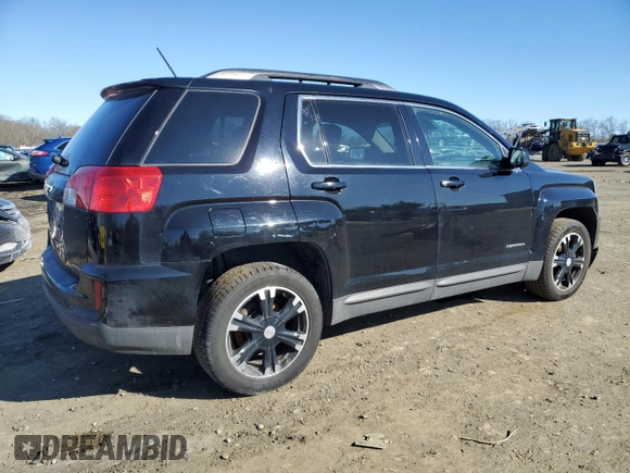 2017 GMC Terrain SLE with VIN 2GKFLTEKXH6266615, listed as a Copart auction lot 46334385 with 102,971 mi miles and Clean Title. Bid and sale history available at carsss.com. Image 3.