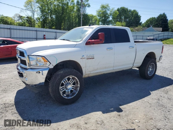 2017 Ram 2500 Big Horn with VIN 3C6UR5DLXHG725449, listed as a Copart auction lot 51876565 with 198,422 mi miles and Salvage title. Bid and sale history available at DreamBid. Image 1.