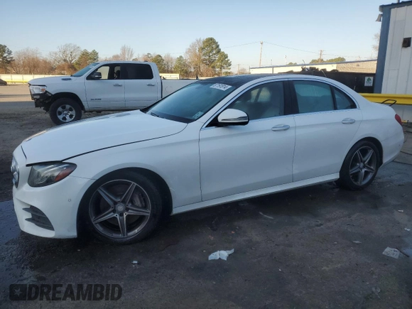 2017 Mercedes-Benz E E 300 Luxury with VIN WDDZF4JB7HA067140, listed as a Copart auction lot 87191814 with 132,379 mi miles and Non Repairable. Bid and sale history available at carsss.com. Image 1.