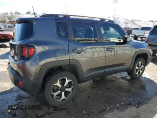 2019 Jeep Renegade Trailhawk z VIN ZACNJBC18KPK03246, wystawiony jako Copart lot #80442034 z przebiegiem 68 282 mil mil oraz Szkoda całkowita • Salvage title. Historia ofert i sprzedaży dostępna na DreamBid. Obrazek 3.