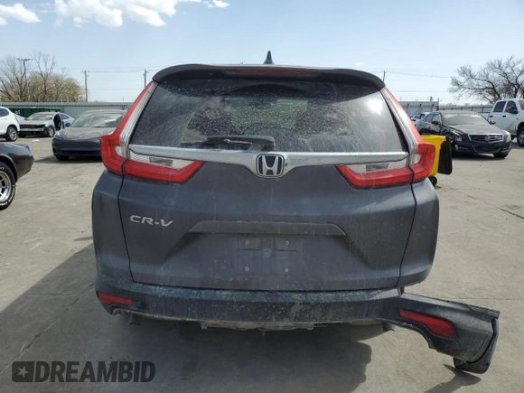 2019 Honda CR-V EX with VIN 5J6RW1H52KL002369, listed as a Copart auction lot 49259555 with 143,225 mi miles and Salvage Title. Bid and sale history available at carsss.com. Image 6.