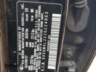 2018 Kia Optima SX with VIN 5XXGW4L2XJG224863, listed as a Copart auction lot 58701575 with 79,673 mi miles and Salvage title. Bid and sale history available at DreamBid. Image 12.
