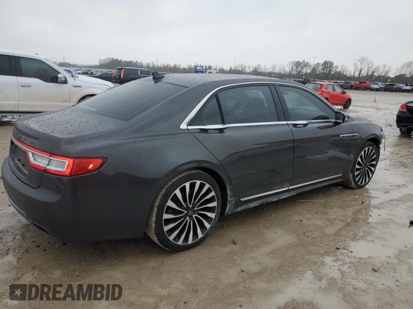 2018 Lincoln Continental Black Label with VIN 1LN6L9BC0J5612423, listed as a Copart auction lot 42830145 with 87,933 mi miles and Salvage Title. Bid and sale history available at DreamBid. Image 3.