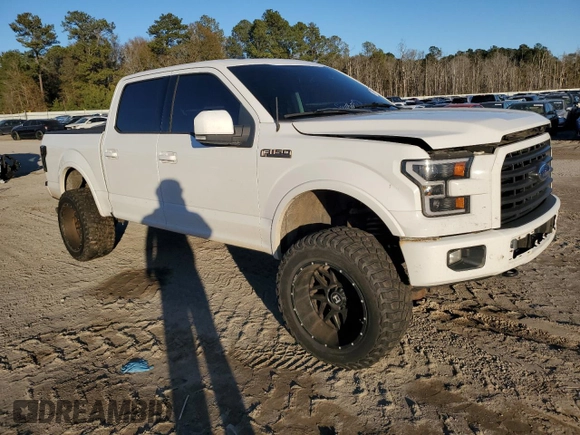 2015 Ford F-150 XLT with VIN 1FTEW1EP9FFC91698, listed as a Copart auction lot 87816535 with 127,459 mi miles and Salvage Title. Bid and sale history available at DreamBid. Image 4.