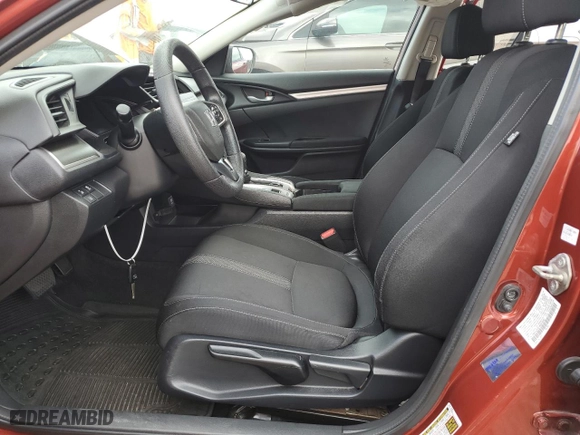 2019 Honda Civic Sedan LX with VIN 19XFC2F67KE015467, listed as a Copart auction lot 44038995 with 70,931 mi miles and Salvage Title. Bid and sale history available at carsss.com. Image 7.