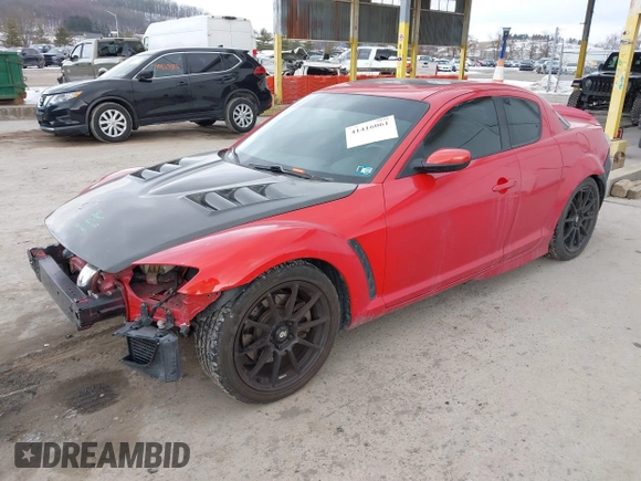 2006 Mazda RX-8 z VIN JM1FE173960203107, wystawiony jako IAAI lot #41416061 z przebiegiem 68 507 mil mil oraz . Historia ofert i sprzedaży dostępna na DreamBid. Obrazek 2.