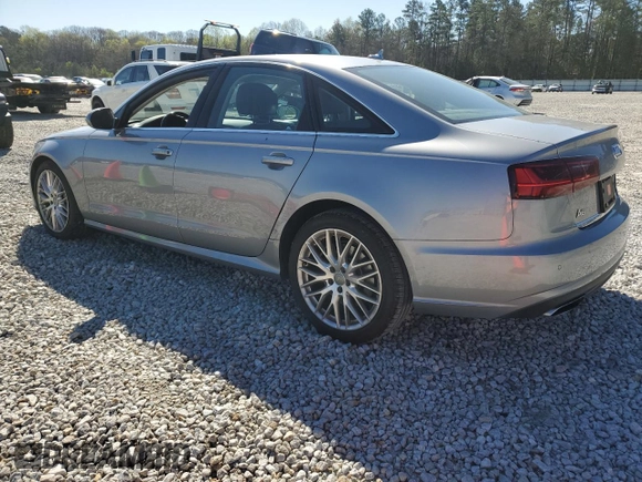 2016 Audi A6 2.0T Premium Plus with VIN WAUDFAFC6GN017516, listed as a Copart auction lot 45953585 with 80,171 mi miles and Salvage Title. Bid and sale history available at carsss.com. Image 2.