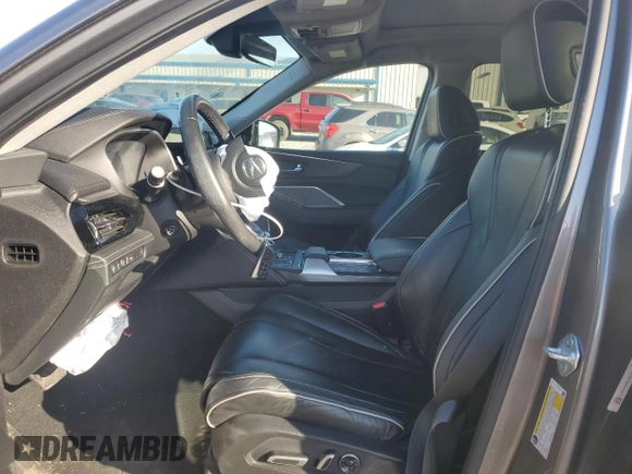 2022 Acura MDX w/Advance Package with VIN 5J8YE1H88NL003790, listed as a Copart auction lot 46874405 with 80,621 mi miles and Salvage Title. Bid and sale history available at carsss.com. Image 7.