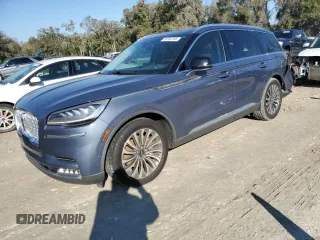 2021 Lincoln Aviator Reserve z VIN 5LM5J7WC9MGL01854, wystawiony jako Copart lot #88782765 z przebiegiem 87 789 mil mil oraz Nie do naprawy • Non repairable. Historia ofert i sprzedaży dostępna na DreamBid. Obrazek 1.