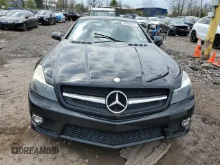 2009 Mercedes-Benz SL 55/63 AMG with VIN WDBSK70F79F157839, listed as a Copart auction lot 52350295 with 79,670 mi miles and Salvage title. Bid and sale history available at DreamBid. Image 5.