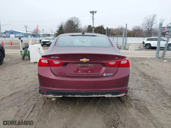 2016 Chevrolet Malibu LS with VIN 1G1ZB5ST9GF203071, listed as a IAAI auction lot 41729441 with 103,102 mi miles. Bid and sale history available at carsss.com. Image 17.