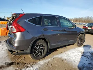 2016 Honda CR-V SE with VIN 5J6RM4H49GL103513, listed as a Copart auction lot 85911354 with 90,434 mi miles and Salvage Title. Bid and sale history available at carsss.com. Image 3.
